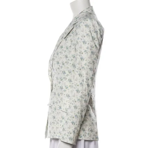 Derek Lam 10 Crosby Floral Print Blazer - Picture 2 of 3